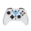 Cosmic Byte ARES Wireless Controller for PC, Magnetic Triggers, Accurate Joysticks, Dual Vibration, Backit LED Buttons, USB Extension Cable (White)