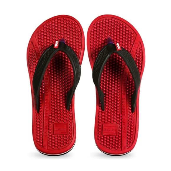 Dr.Ortho Ladies Acupressure Slippers | Flip-Flops | Women's & Girl's Slippers | Comfortable & Lightweight | Soft Foot Massager | All Day Wear