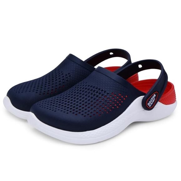 DOCTOR EXTRA SOFT Men's Classic Casual Sports Clogs/Sandals with Adjustable Back Strap for Adult | Comfortable & Lightweight| Stylish & Anti-Skid| Waterproof & Everyday Use Mules for Gents/Boys D-513 - Image 3