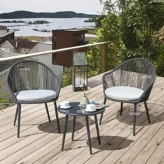 BRISHI Garden Patio Seating Chair and Table