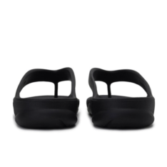 Unisex Black Wave Thong Flip-Flops