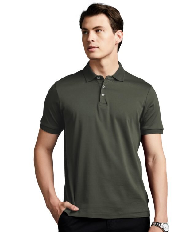 Symbol Premium Men's Solid Super Soft Classic Polo T-Shirt: Regular Fit299
