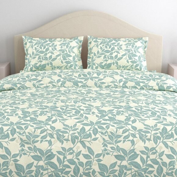 Haus & Kinder 144 TC Double Bed Pure Cotton Bedsheets for Queen - Image 2