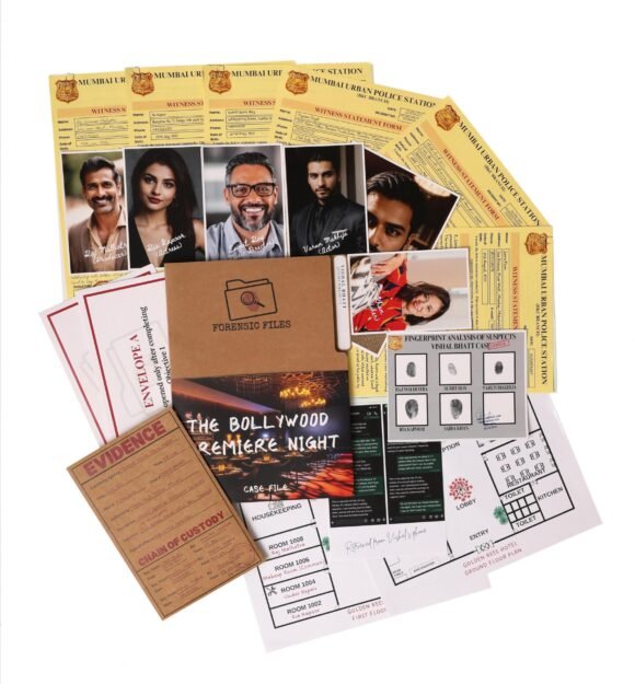 Forensic Files BE A Detective, Solve A Realistic CASE - The Bollywood Premiere Night | Unsolved Cold Case Files | Crime Story Puzzle Game - Image 2