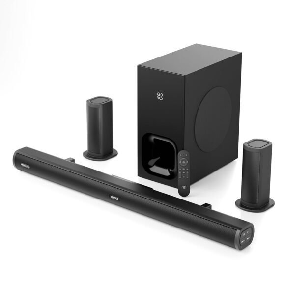 GOVO GoSurround 990 Dolby Digital | 525W Sound bar, 5.1 Channel Home Theatre, 6.5