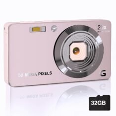 4K Digital Camera for Photography, 56MP Point and Shoot Camera with Autofocus,