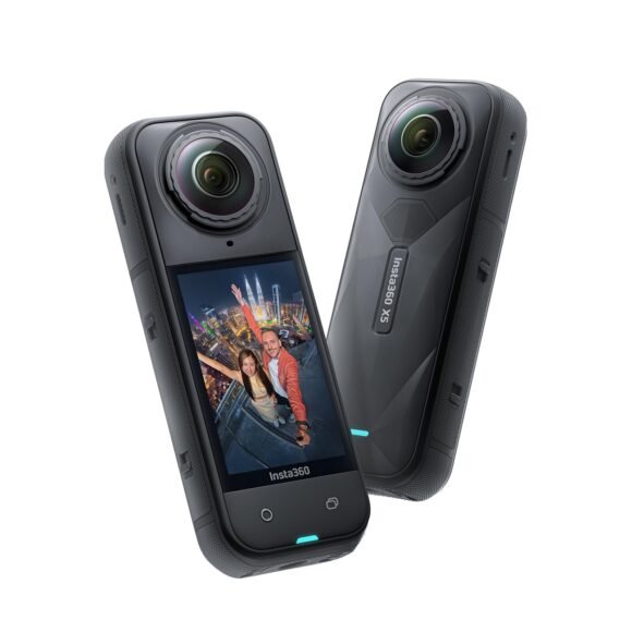 Insta360 X5 - Waterproof 8K 360° Action Camera, Leading Low Light,
