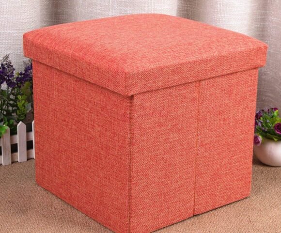 ALMAND Fabric Living Foldable Storage Bins Box Ottoman Bench Containe - Image 2