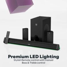 GOVO GOSURROUND 950 | 500W Sound bar | 5.1 Channel Home Theatre with 6.5