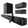 Boult Newly Launched X625 5.1ch Dolby Digital 625W Bluetooth Soundbar with Down-Firing Subwoofer