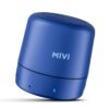 Mivi Play Bluetooth Speakers Wireless with 12 Hours Playtime. Wireless Speaker Made in India with Exceptional Sound Quality, Portable and Built in Mic-Blue