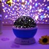 Toy Imagine Star Master Galaxy Night Projector Lamp – 360° Rotating Led Starry Light with Moon, Ocean Wave & Astronaut Effects – Battery Operated for Bedroom Décor – Gift for All – Multicolor