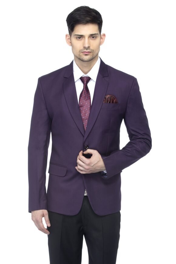 FAVOROSKI Men's Single Breasted Slim Blazer - Image 2