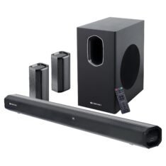 ZEBRONICS Juke BAR 7600 Soundbar, 300 Watts, 5.1 Surround, Dual Rear Satellites,