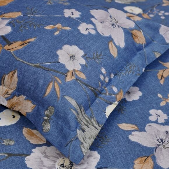Haus & Kinder 100% Cotton Bedsheets for King Size Bed,186 TC Soft Cotton - Image 4