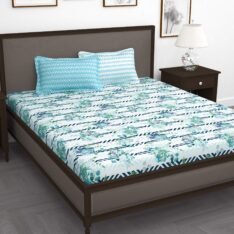 Huesland by Ahmedabad Cotton 144 TC Bedsheets Cotton