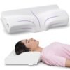 MY ARMOR Cervical Pillow for Neck Pain | 2 Years Warranty | for Spondylitis Neck & Shoulder Pain, Orthopedic Memory Foam Pillow for Sleeping, Regular Size - 18.5x11x3.5 Inch, White - Pack of 1