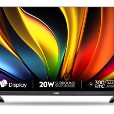 VW 60 cm (24 inches) Premium Series HD Ready LED TV VW24A (Black)