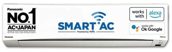 Panasonic 1.0 Ton 3 Star Inverter Split AC (Powerful Mode, Copper Condenser, 7in1 Convertible