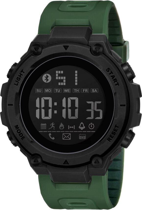 Shocknshop Digital Sports Stylish Multifunctional Electronic LED Wrist Watch