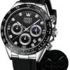 OLEVS Watches for Men Analog Quartz Chronograph Watch Moon